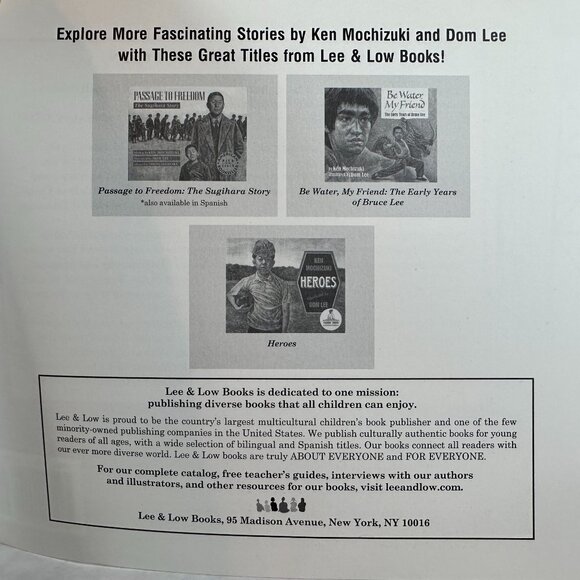 Baseball Saved Us 25th Anniversary Edition By Ken Mochizuki & Dom Lee 2018 WWII - Picture 14 of 16